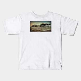 After the Fire, Brighton's Old West Pier Kids T-Shirt